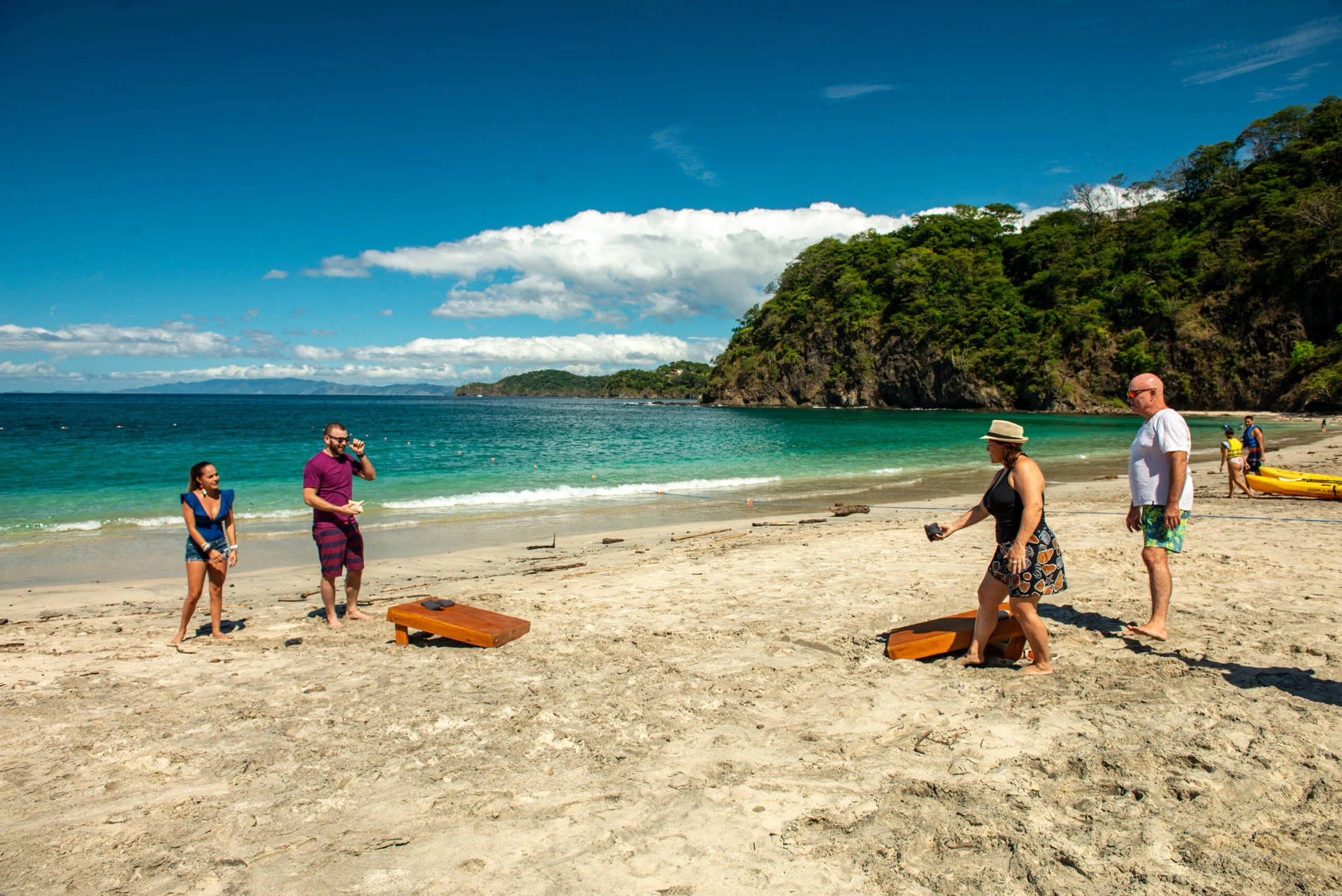 People Playing Near the beach